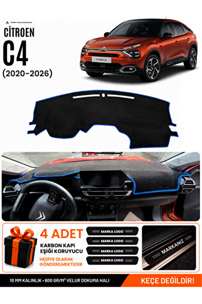 e-biz Citroen C4 Without Display (2020-2026) Compatible Dashboard Cover, Dash...