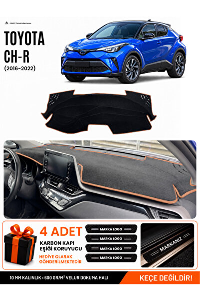 e-biz Toyota Chr (2016-2022) Compatible Dashboard Cover, Dashboard Case - Bla...