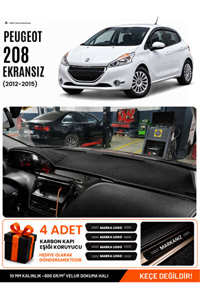e-biz Peugeot 208 Old Compatible Glove Box Protection, Glove Box Cover, Glove...