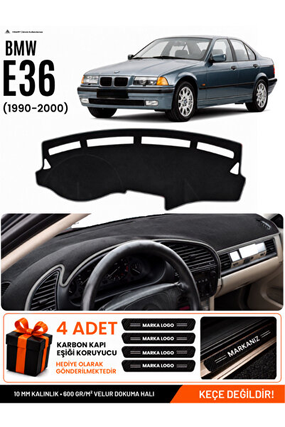 e-biz Bmw E36 (1990-2000) Compatible Glove Box Protection, Glove Box Cover, G...