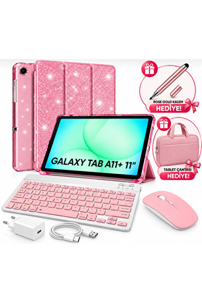 Samsung GALAXY TAB A11+ 6 GB 128 GB+ KILIF+ KLAVYE+ MOUSE+ ŞARJ ALETİ+ (HEDİY...
