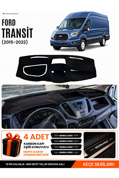 e-biz Ford Transit (2015-2022) Compatible Glove Box Protection, Glove Box Cov...