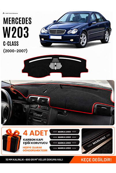 e-biz Mercedes W203 C-Class (2000-2007) Compatible Glove Box Cover, Glove Box...