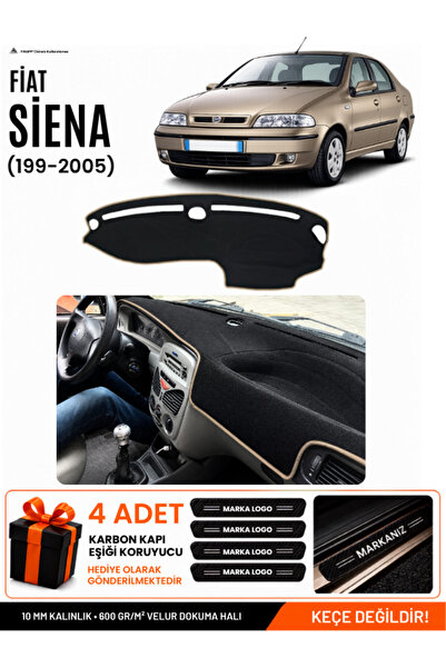 e-biz Fiat Si̇ena (1999-2005) Compatible Glove Box Protection, Glove Box Cove...