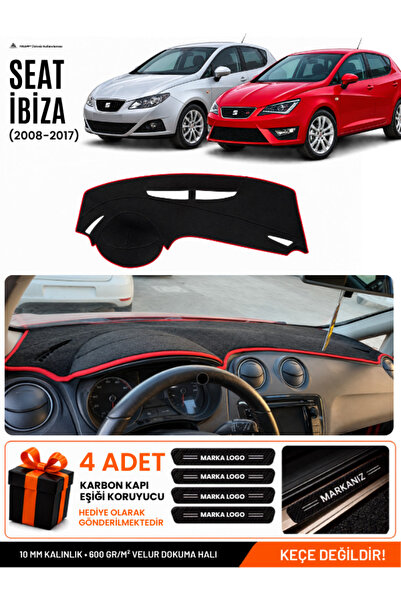 e-biz Seat Ibiza (2008-2017) Compatible Glove Box Protection, Glove Box Cover...