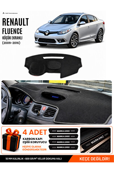 e-biz Renault Fluence Small Screen (2009-2016) Compatible Glove Box Cover, Gl...