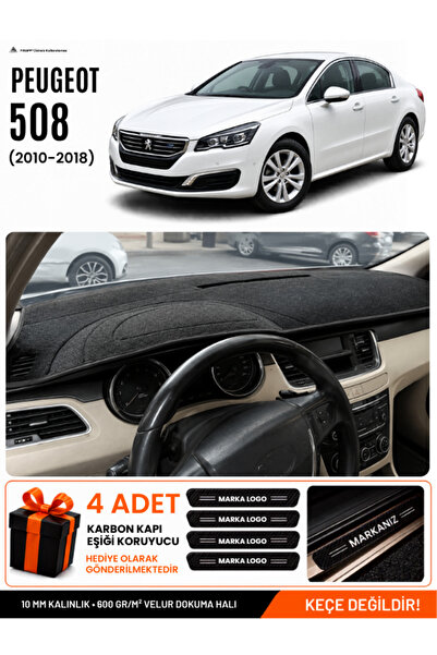 e-biz Peugeot 508 (2010-2018) Compatible Glove Box Protection, Glove Box Cove...
