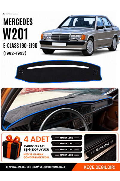 e-biz Mercedes W201 E-Class 190-190E (1982-1993) Compatible Dashboard Cover -...