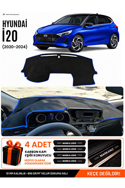 e-biz Hyundai̇ İ20 (2020-2024) Compatible Glove Box Protection, Glove Box Cov...
