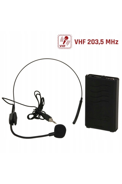 IBIZA Microfon headset PORTHEAD12 203.5MHz