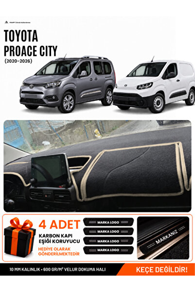 e-biz Toyota Proace City (2020-2026) Compatible Glove Box Cover, Glove Box Ca...