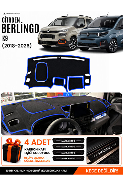 e-biz Citroen Berlingo K9 (2018-2026) Compatible Dashboard Cover, Dashboard C...
