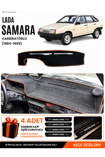 e-biz Lada Samara Carburetorized (1984-1999) Compatible Torpedo Cover - Black...