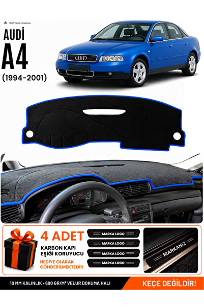 e-biz Audi A4 (1994-2001) Compatible Glove Box Protection, Glove Box Cover, G...