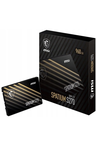 MSI SSD SPATIUM S270 960GB 2.5" SATA3 500/450MB/s