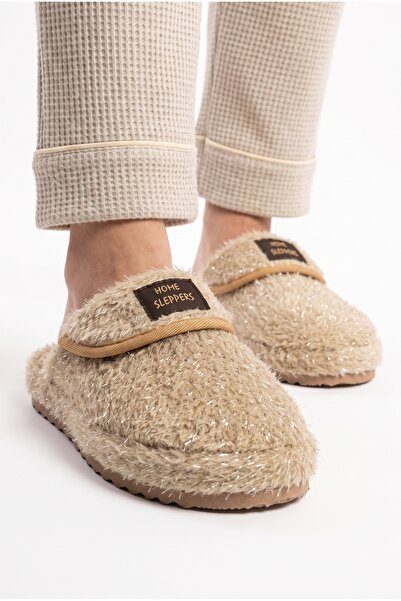 Slipcat Women's Plush, Glittery, Thick Soled, Soft, Winter House Slippers