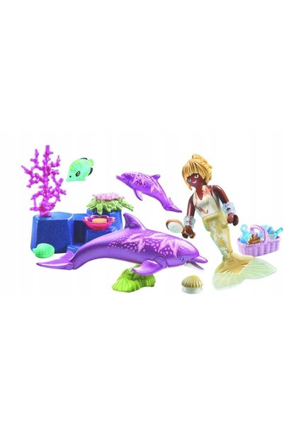 Playmobil PRINCESS MAGIC 71501 SIRENĂ CU DOLFIȚI