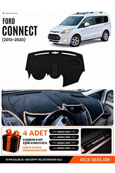 e-biz Ford Tourneo Connect (2013-2020) Compatible Dashboard Cover, Dashboard ...