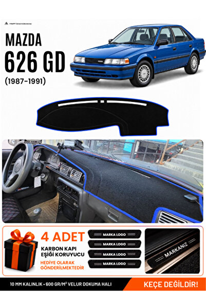 e-biz Mazda 626 Gd (1987-1991) Compatible Glove Box Protection, Glove Box Cov...