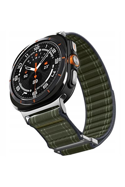 Spigen Curea din nailon WBF0 pentru Galaxy Watch Ultra 2 / 1, Durabilă, Rezis...
