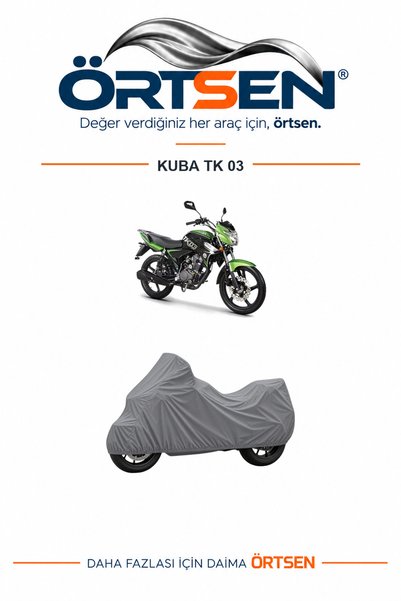 ÖRTSEN Kuba TK 03 Çantalı Motosiklet Brandası - Motorsiklet Brandası