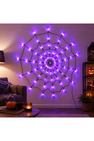 OEM Luminite Decorative in Forma de Panza de Paianjen cu 70 de Becuri & Progr...