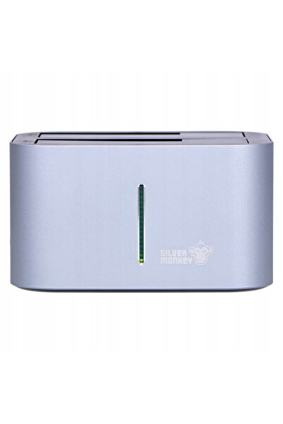 Silver Monkey 2x Stație de andocare HDD 2.5'' 3.5''