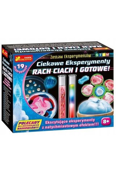 Ranok Creative Experimente interesante cu rach ciach și preparate gata făcute