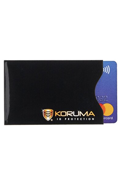 KORUMA Suport carduri contactless cu protecție RFID, Koruma, KUK-70VBLG, Negr...