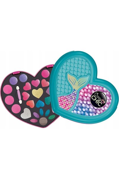 CLEMENTONI Set de machiaj CRAZY CHIC, Paletă Sirenă, machiaj cu sclipici