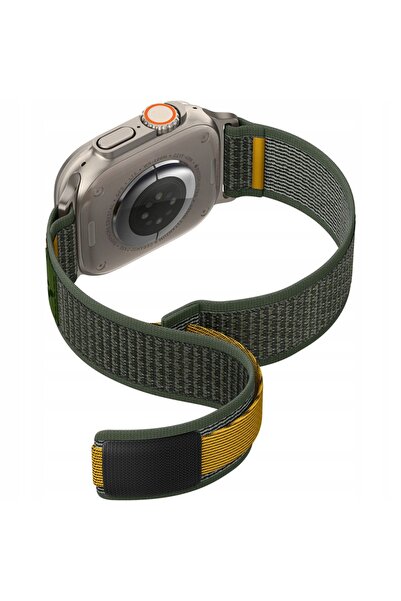 Spigen Curea de ceas, pentru Apple Watch 49/46/45/44mm, din nailon, cu Velcro...
