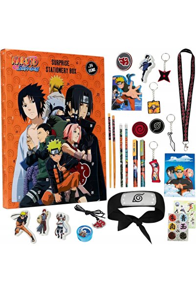 NO BRAND CALENDARUL DE ADVENT NARUTO 2025 ARTICOLE DE PAPETARIE CADOU PENTRU ...