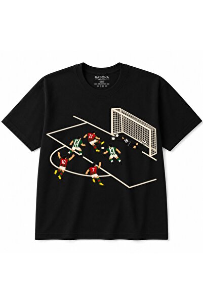 Rabona Fashion Last Kick 21 – Κόκκινο Πράσινο Μπλουζάκι Ποδοσφαίρου με θέμα τ...