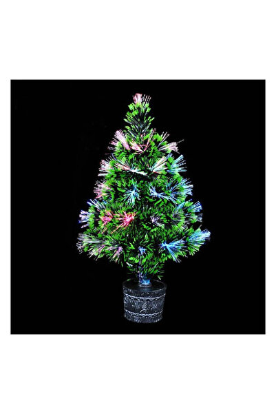 supershop Brad artificial de Crăciun cu fibră optică 35cm Baterii