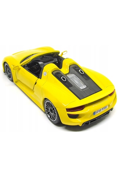 BBURAGO PORSCHE 918 SPYDER MODEL METALIC 1:24 CZE