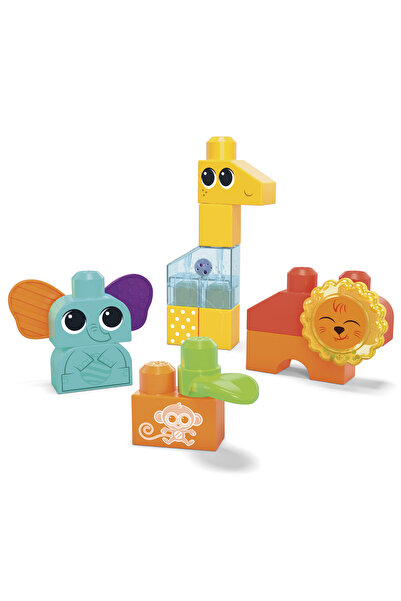 Mega Bloks Blocuri de activare cu animale din junglă
