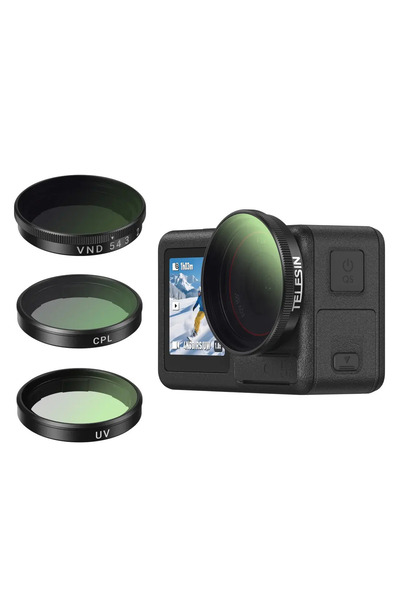 Osmo Action 5 Pro Filtre Seti CPL VND UV Action 3 4 Uyumlu Lens Filtresi