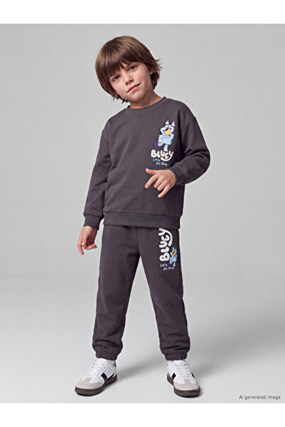 LC Waikiki Timeless Clothing & Timeless Choices Bluey Printed Boys' Tracksuit...