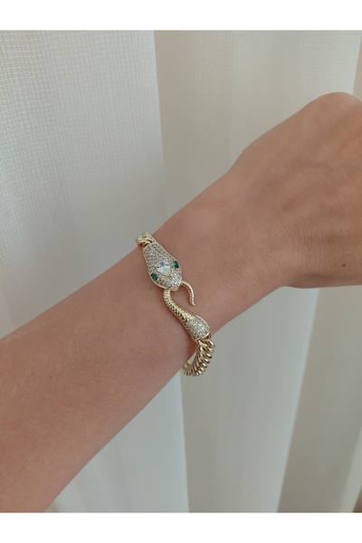 lavante butik kendini özel hisset Xuping Green-Eyed Snake Bracelet Women's St...
