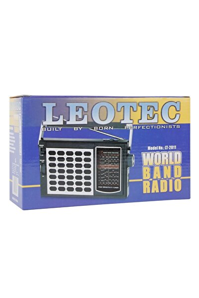 leotec Radio portabil FM TV MW SW, antenă telescopică, potențiometru