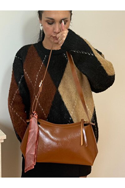 lalettobags حقيبة كتف وحقيبة كروس نسائية من طراز دلفين موديل فولارلي