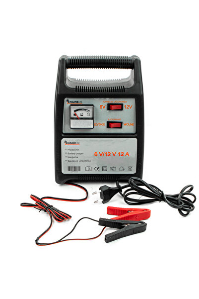 Granit Încărcător de baterie auto 6-12 V 12 A 230 V AC max 125 AH