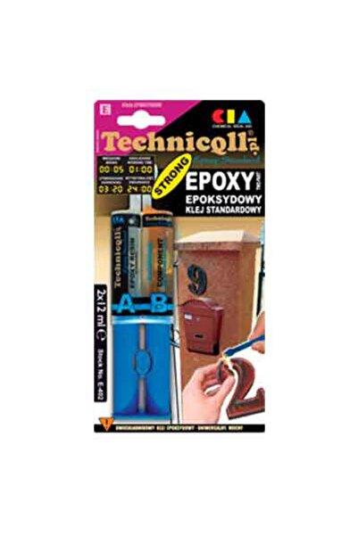 Technicqll Two-component epoxy adhesive E-402, amber, 2 x 12 ml