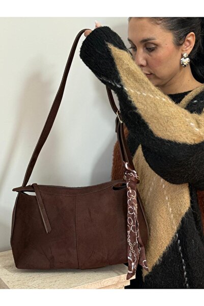 lalettobags Women's Delfin Model Scarf Shoulder & Crossbody Bag