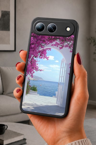 TECNO Spark 40 5g Compatible Printed, Matte Black, Soft Silicone, Protective,...