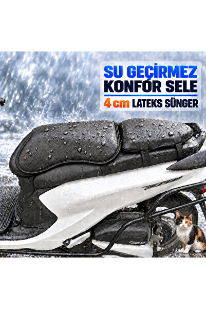 Hard Guard مقعد BMW C 650 Sport Comfort مقاوم للماء، يحافظ على شكله، 4 سم من ...