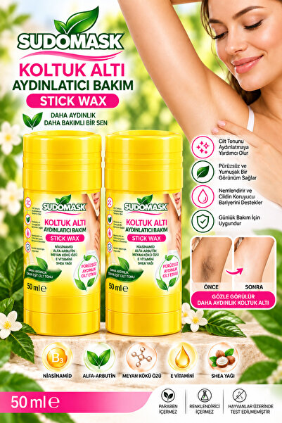 Koltuk Altı Aydınlatıcı Ton Eşitleyici Wax 2 Adet