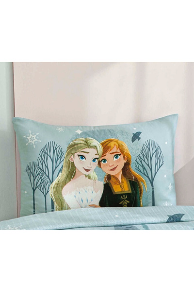Taç Out Zorluteks Elsa and Anna Model Single Cotton Elastic Bed Sheet Set 2 Pieces (100X200 cm Sheet Series)