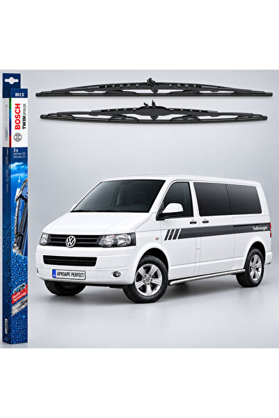 Bosch Чистачка за VW Transporter T5 Бус 2003–2013 |   Двоен спойлер 801S –