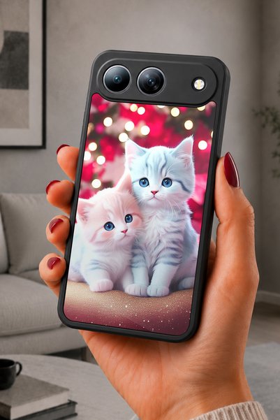 TECNO Spark 40 5g Compatible Printed, Matte Black, Soft Silicone, Protective,...